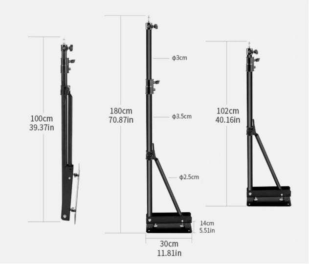 Beard Alfa | Rack Aereo de Aro Led