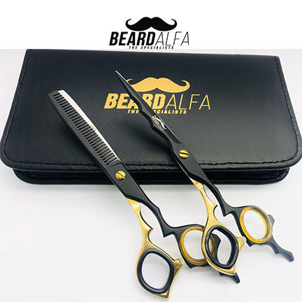Beard Alfa | Tijeras Gold 6.5