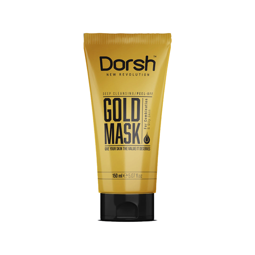 Dorsh | Mascarilla Black - Gold 150ml.