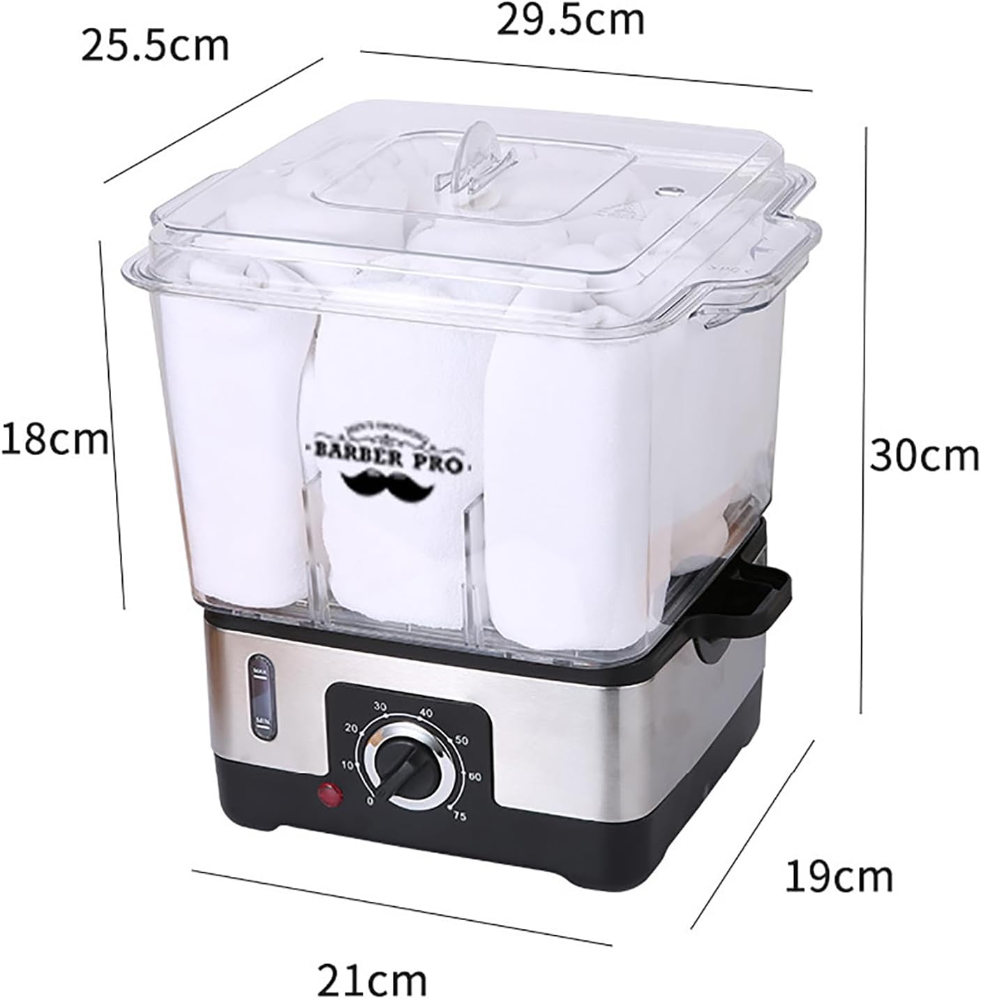 Calentador De Toallas a Vapor  Premium Para Barbería