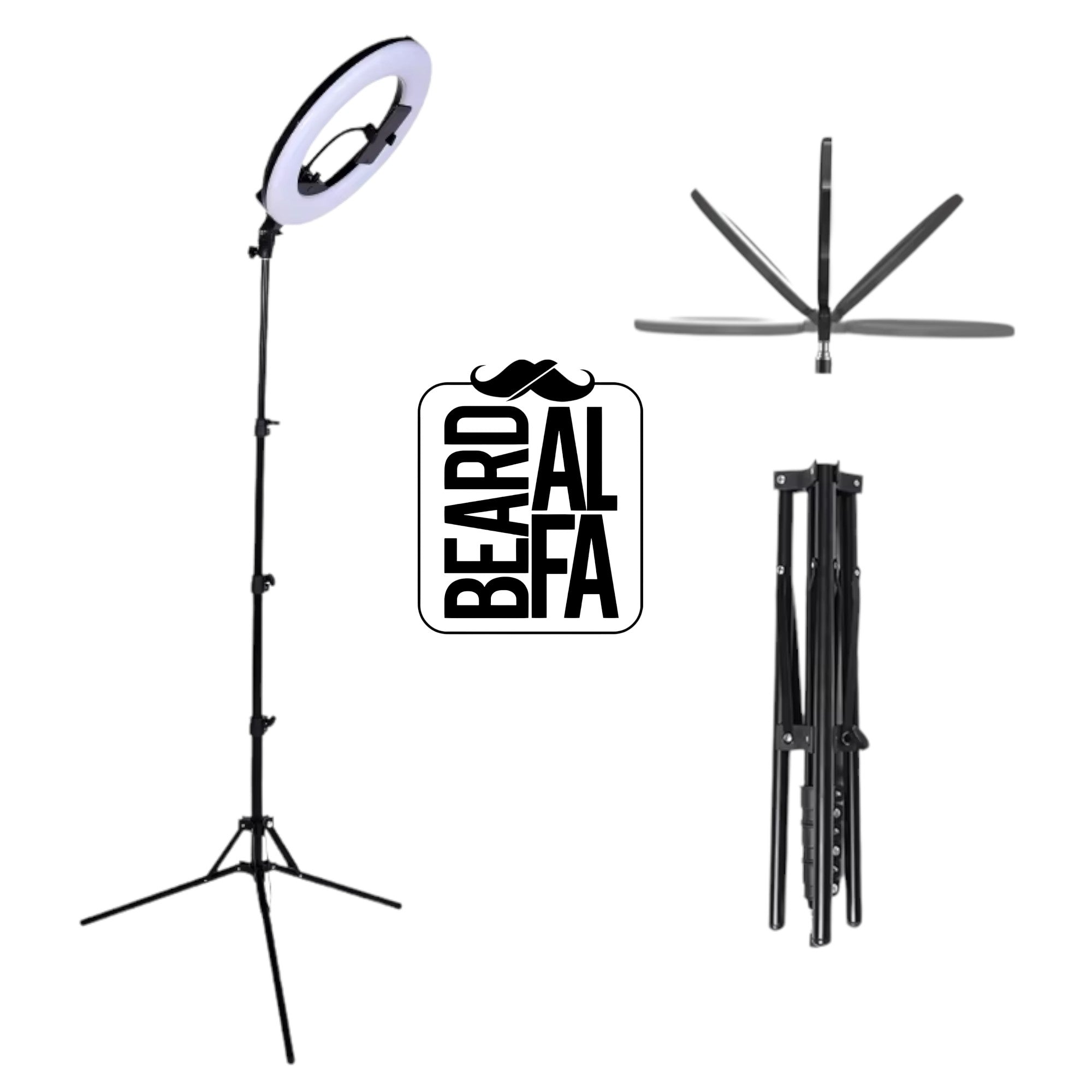 Beard Alfa | Aro de Luz Led Professional 17pulgadas