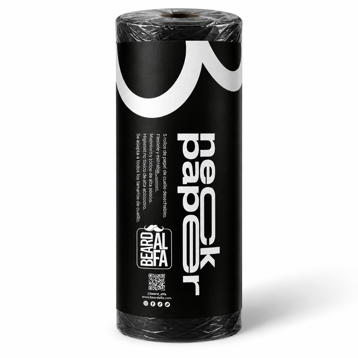 Beard Alfa | Papel de Cuello Negro