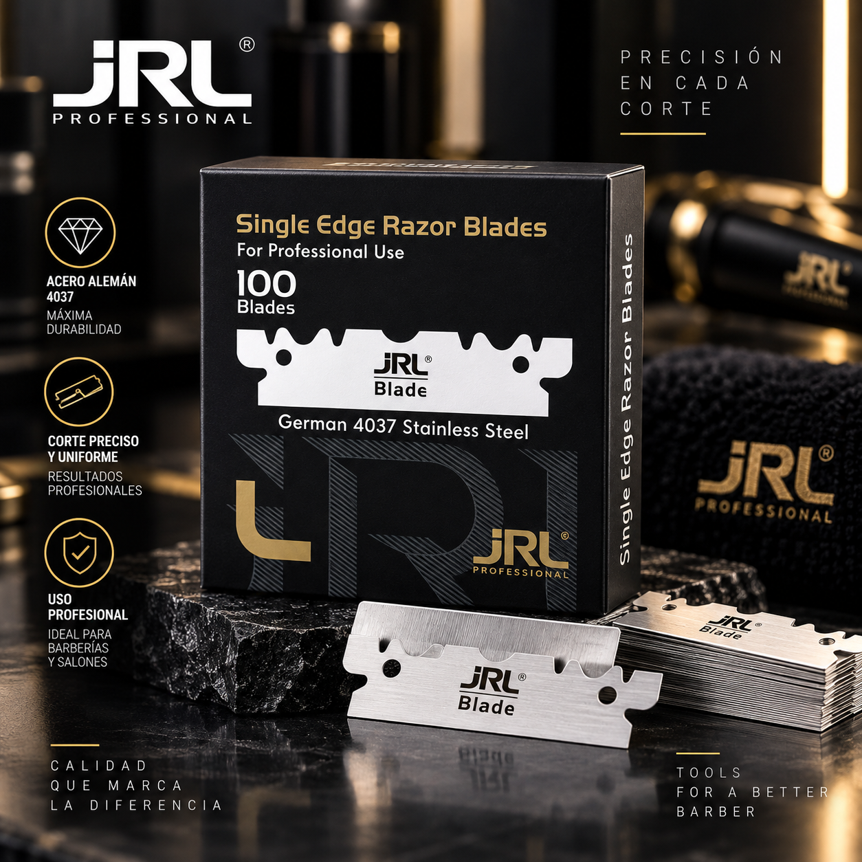 Beard Alfa | Hojas de Afeitar JRL