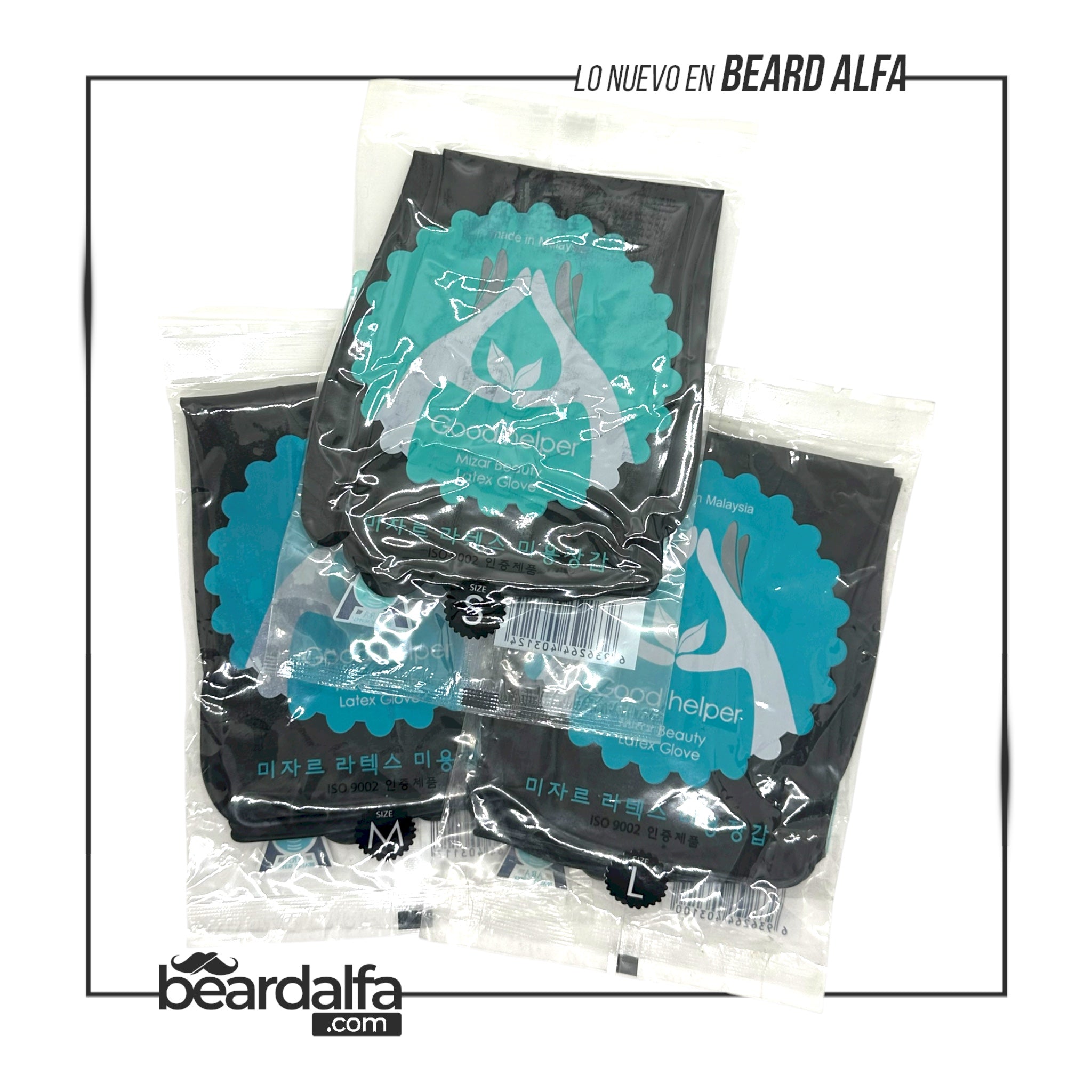 Beard Alfa | Guantes de Latex