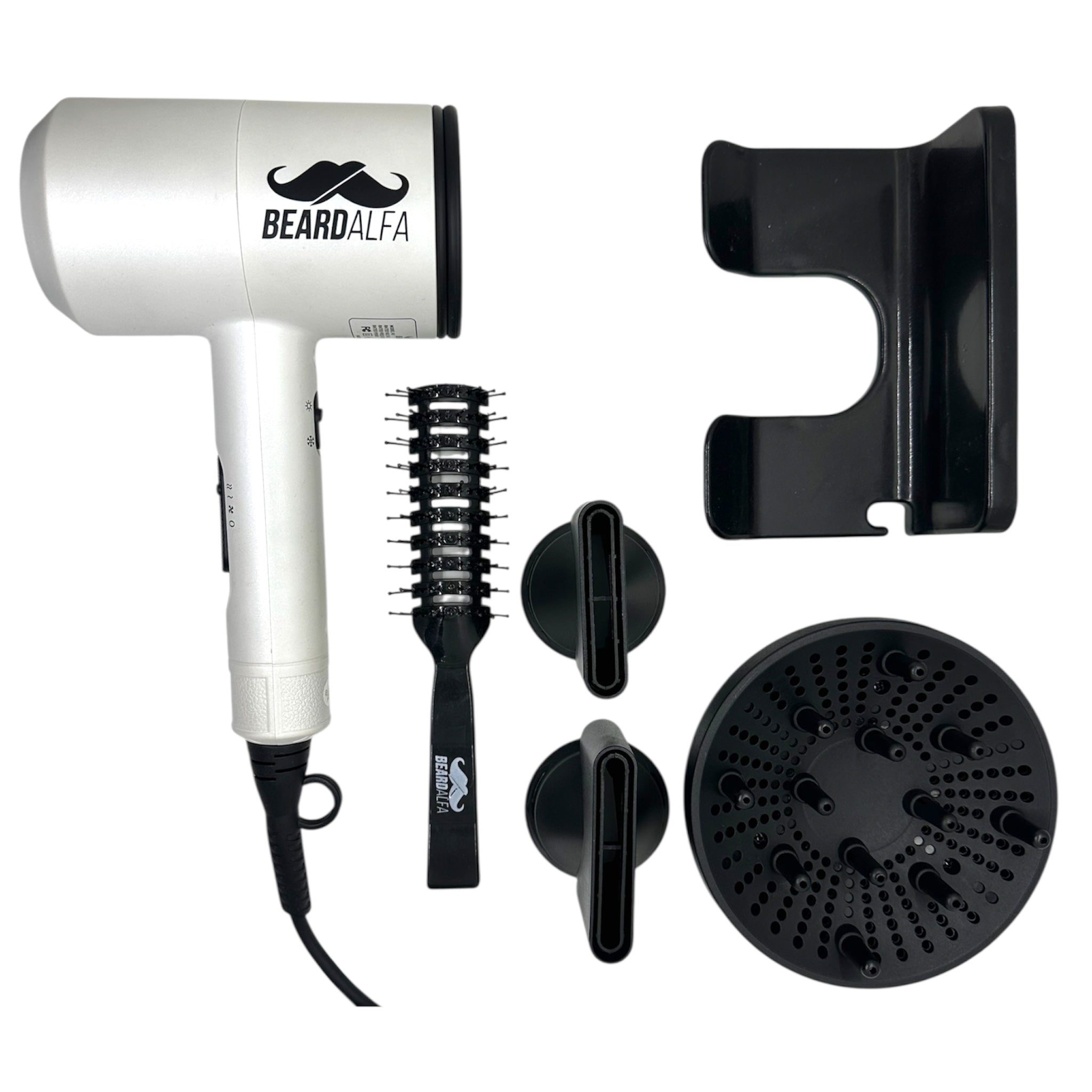 Beard Alfa | Secadora WHITE 2025 SW - Con Iones