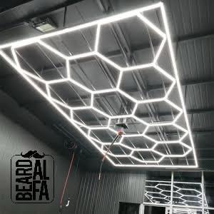 Beard Alfa | Luz Led Hexagonal