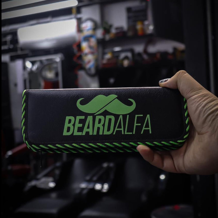 Beard Alfa | Tijera Filo Navaja 6.5 BLACK ARENADO