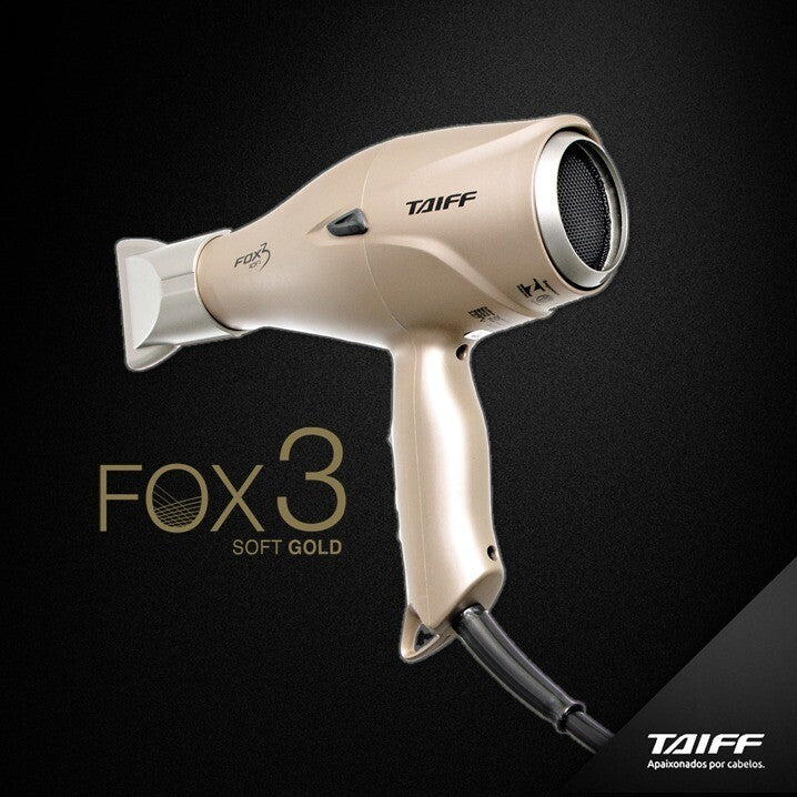 Taiff | Secadora de Cabello Fox3 Soft Gold 2200W