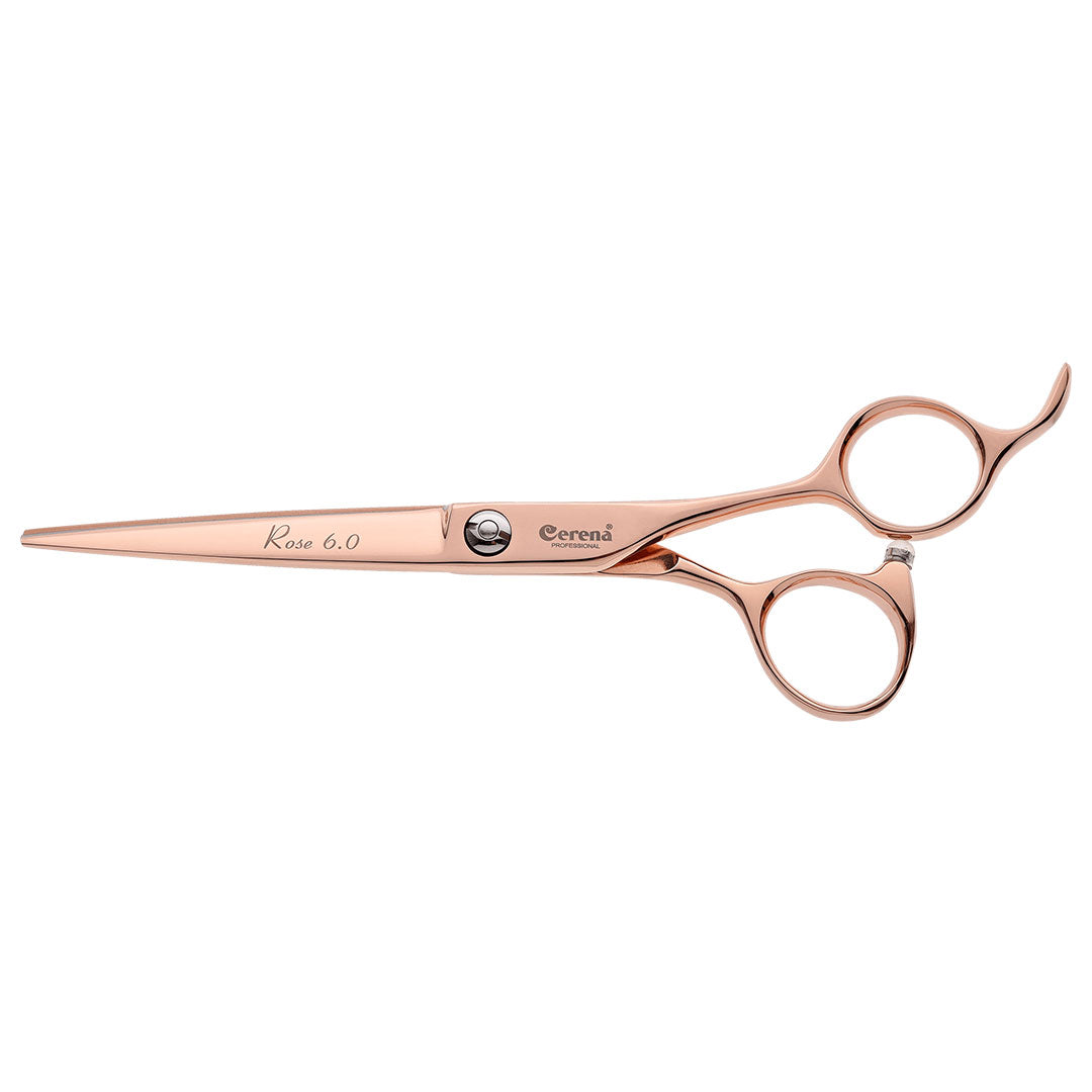 Cerena | Tijera Filo Navaja Rose Gold 6″-5.5″