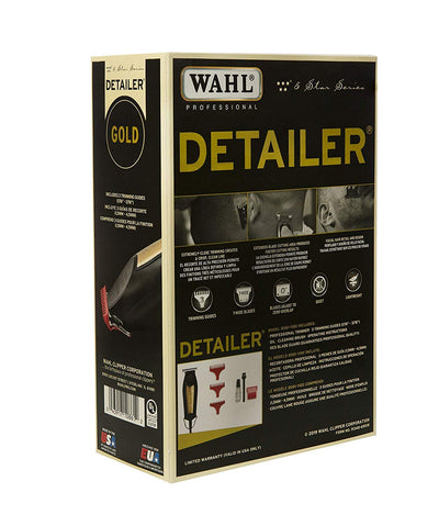 Wahl | Maquina Trimmer  con cable, serie 5 estrellas, Edición Limitada Black & Gold