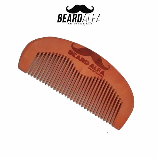 Beard Alfa | Peine Madera de Melocotón